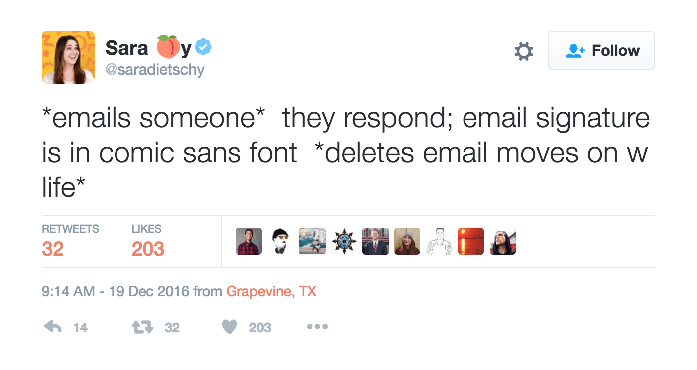 This Year's Funniest Tweets About Email Signatures - Terminus