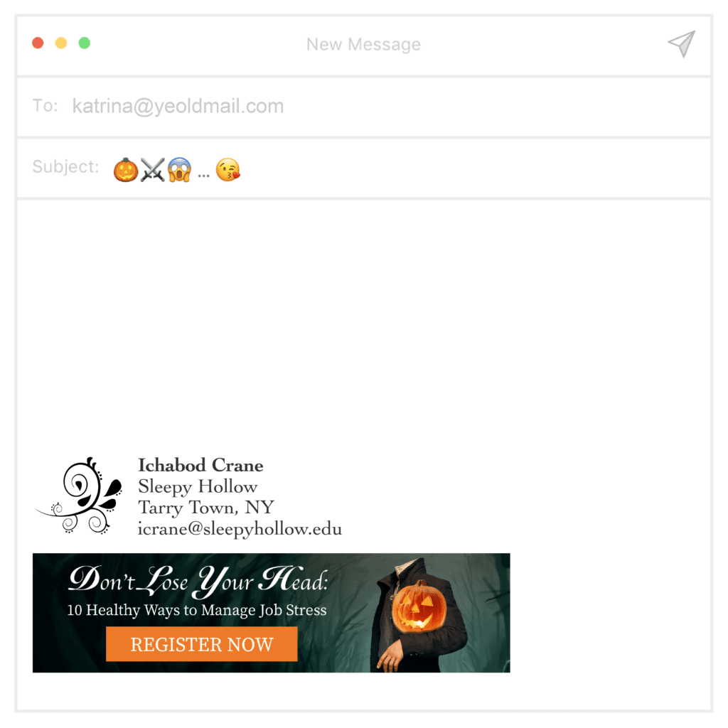 If Your Favorite Halloween Characters Had Email Signatures - Sigstr