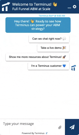 Using chat for Customer Support chat gif